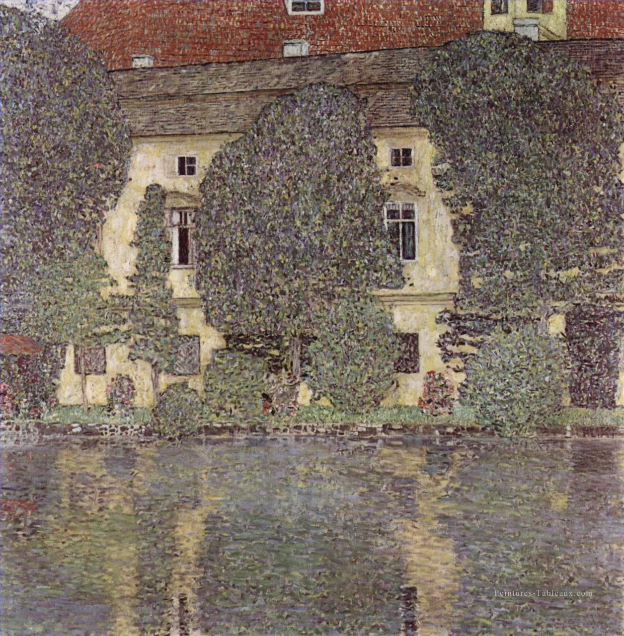 Schlob Kammeram Attersee symbolisme Gustav Klimt Peintures à l'huile